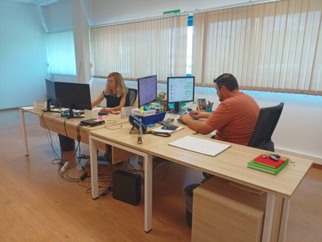 Sonia y Aurelio, los gestores de tráfico